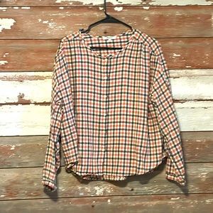 Madewell button-down top! Size L!
